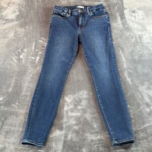 Good American Good Legs Skinny Jeans Blue Dark Wash High Rise Size 6/28